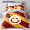 Galatasaray SK Pattern Bedding Home Decoration Birthday Gift ( 1 duvet cover + 2 pillowcase, without core),fan merchandise.