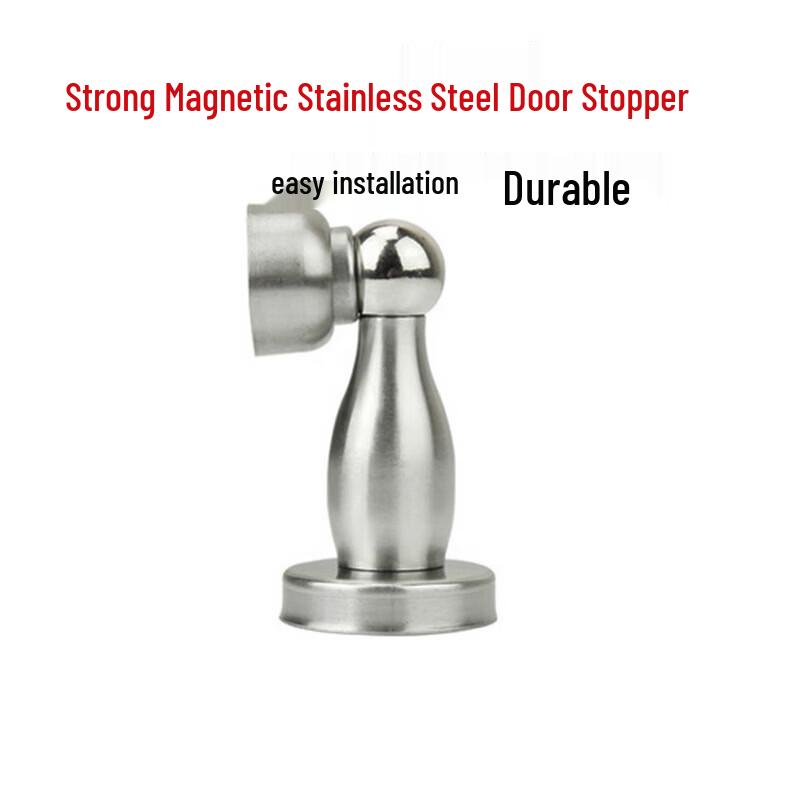 10-Pack Stainless Steel Magnetic Wall/Floor Door Stops