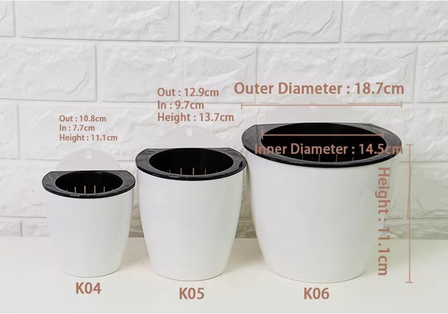 Self-Watering Wall-Mounted Hanging Planter