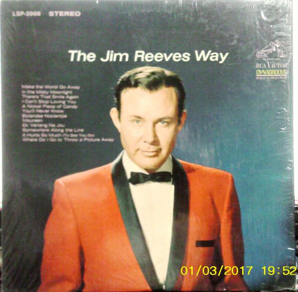 

LP Record JIM REEVES - The Jim Reeves Way LSP2968 RCA Victor 1965 US Folk Used