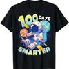 100 Days Smarter Astronaut Space 100th Day Of School Boys T Shirt