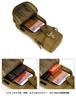 PHOENIX IKKI Multifunctional Water Bottle Pouch with Water Bottle Fits 750ml Water Bottles and Molle Camouflage Tactical and Military Black Holder,