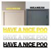 Bathroom Door Sign Unique Easy To Install Hanging Ornament Wall Decoration for Washroom Public Toilet Home Apartment Cafe