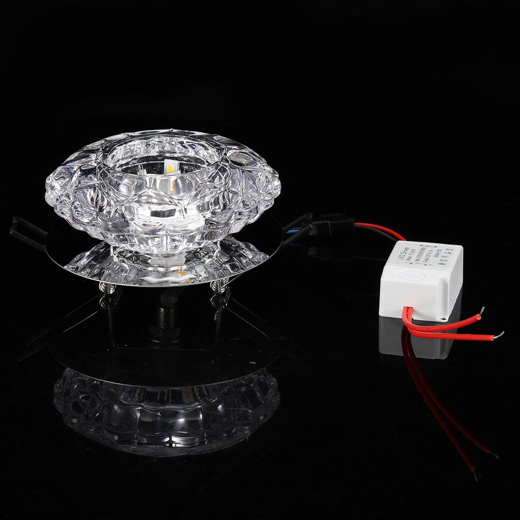 3W LED Tavan Gömme Downlight Aydınlatma Armatürü Lamba Spot Işık Ev Dekorasyonu Beyaz Işık