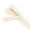 2/5/10m Three-Strand Braided Cotton Rope Handmade Natural Beige Cord Twisted String DIY Knitting Wall Hangings Craft Material