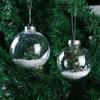 Clear Refillable Christmas Ball Plastic Baubles Balls Xmas Tree Hanging Decorations 2026 Xmas 2026 New Year Party Ornament