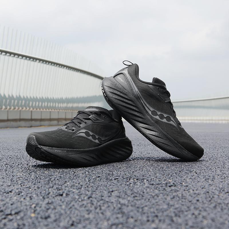 SAUCONY Zapatillas de Running Triumph 22 SE Amortiguación Premium Hombre Zapatillas de Running Negro S20986-201