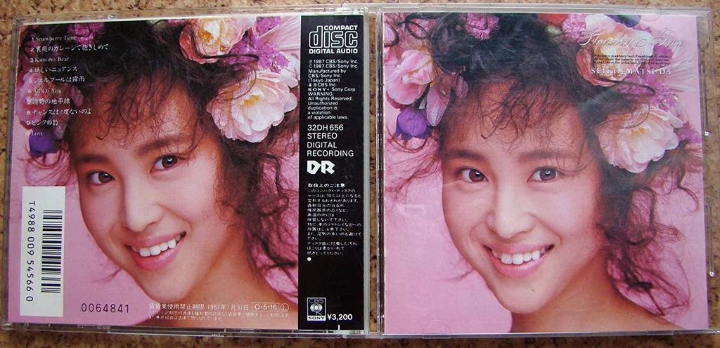 CD SEIKO MATSUDA - Strawberry Time 32DH656 CBS/Sony 1987 Japan Japanese Pop/Rock Used