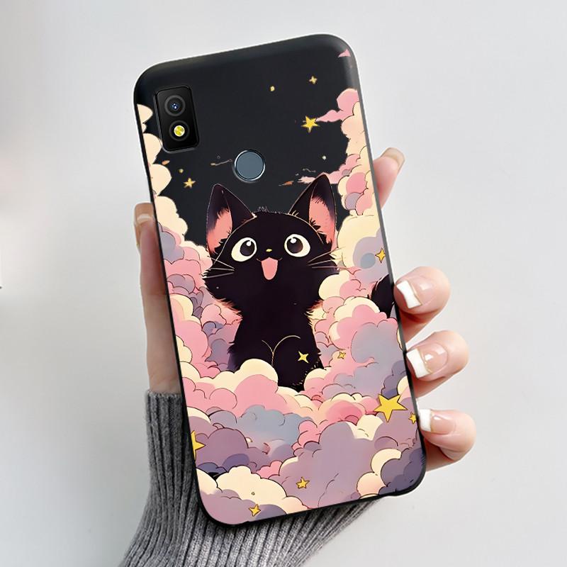 Casing For Cricket Icon 4 Icon 5 Phone Case Luxury Cute Cool Boys Girls Black TPU Soft silicone Back Cover For Icon4 Icon5 Shell