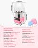 Electric Cotton Candy Machine, 1000W Electric Floss Maker With Cover, Commercial Cotton Candy Machine w/Stainless Steel Bowl & Sugar Scoop, Ideal for