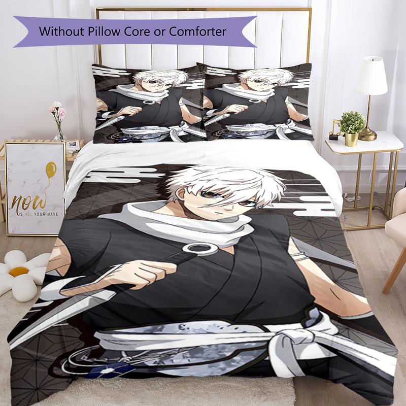 3pcs BlueLock Bedding Set Duvet Cover Closure Includes 1 Duvet Cover & 2 Pillowcases, Soft and Comfortable for All Seasons.
