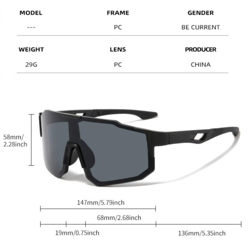 Hiking Glasses Cycling Bike Bicycle Glasses Sports Men's Sunglasses MTB Road Sports Eyewear UV400 Protection Goggles