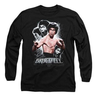Bruce Lee Unisex Adult Inner Fury Long-Sleeved T-Shirt