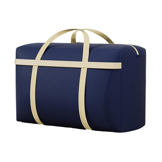 

Yousheng Quilt Storage Bag with Easy Zipper Closure Strong Handles Reinforced Tear-Resistant Design Waterproof Moving Storage Bag M темно-синий