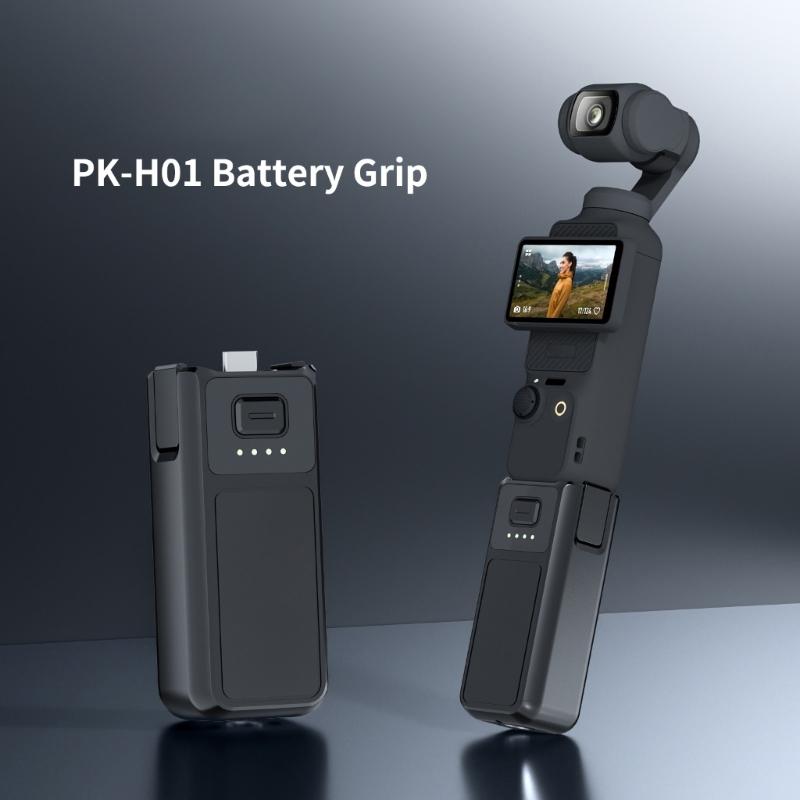 High Capacity Power Handle Replacement for Pocket 3 4 Camera Battery Handle Extended Battery Grip Replacement