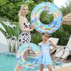 New Mermaid Sequin Inflatable PVC Kids' Swim Ring