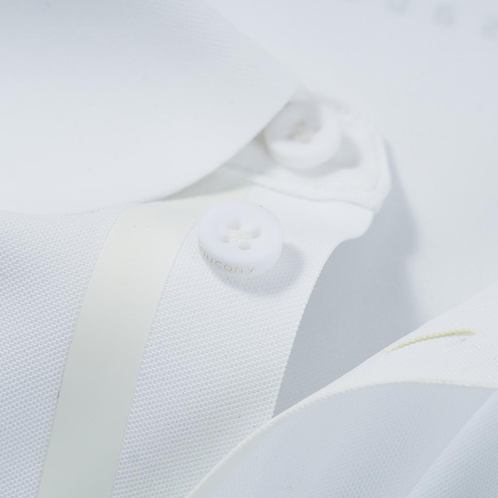 SAUCONY Lightweight Breathable Short Sleeve Polo Shirt Men Tops Pure-White SA2259SP05C-WT023