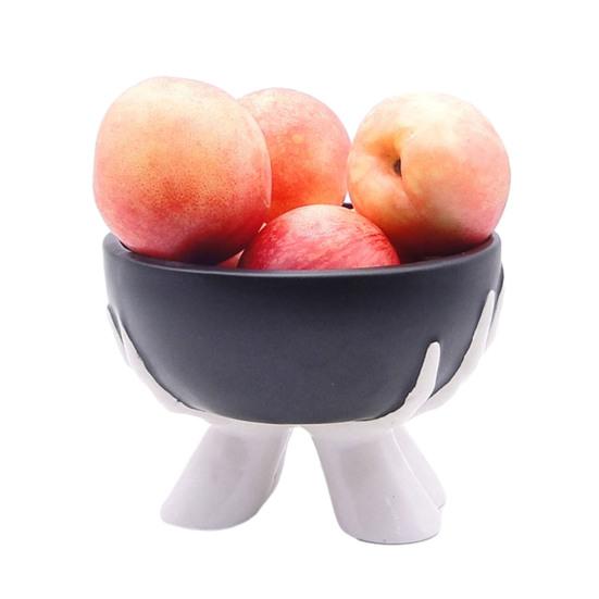 Keramická mísa na ovoce Mísa na sušené ovoce Servírovací talíř do kuchyně jídelny Opakovaně použitelná nádoba na skladování svačin