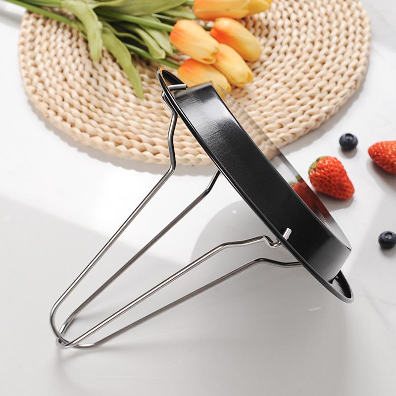 Braten Grill Ständer Hähnchenbräter Rack Küche Outdoor Bbq Werkzeuge Kohlenstoffstahl Antihaft-gegrillte Hähnchenplatte