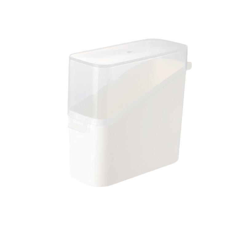 Cheese Slice Storage Box Kitchen Refrigerator Cheese Container with Cover Instant Coffee Tea Bag Ketchup Packet Storage Box