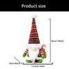 Festives Plush Santa Gnomes Doll Ornament with Sacks Bag Design Stuffing Swedish Tomtes Figurine Home Office Table Decors