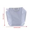 5L Folding Beer Bag Transparent Beer Packaging Suction Nozzle Bag Takeaway Beer Bag Hand-Held Valve Mouth Water Storage Bag