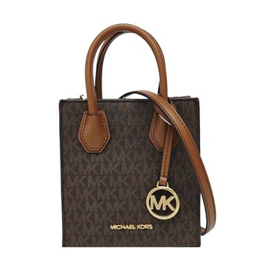 [Usato] Borsa a tracolla Mercer Mini in tela rivestita monogramma marrone - Ottime condizioni #19QXRDQ