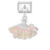 Crystal Moon Butterfly Rose Star Bow Cats Pendant Italian Charm Link Fit 9mm Stainless Steel Bracelet Women Jewelry DIY Making