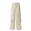 Unisex Oversized Cargo Pants With Multiple Pockets Loose Fit Streetwear Wide Leg Trousers