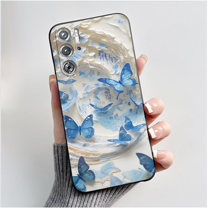 Phone Casing For ZTE Nubia Red Magic 9 9s Pro Plus Case Aesthetic Fashion Cute Cat Black Soft Silicone Shockproof Cover Bumper