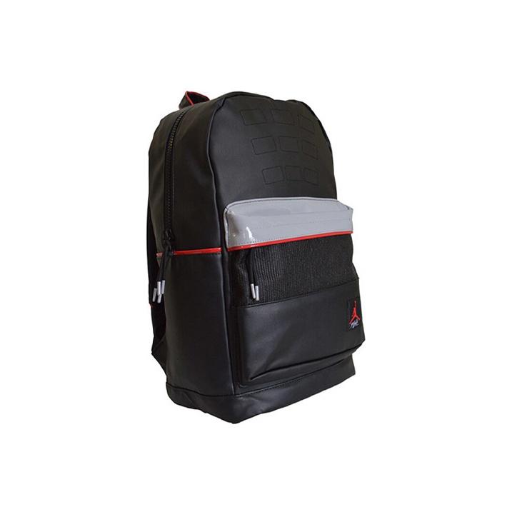 Jordan AJ4 Black Red Classic Sports Basketball Polyester Computer Backpack Unisex backpack 9A0280-KG5