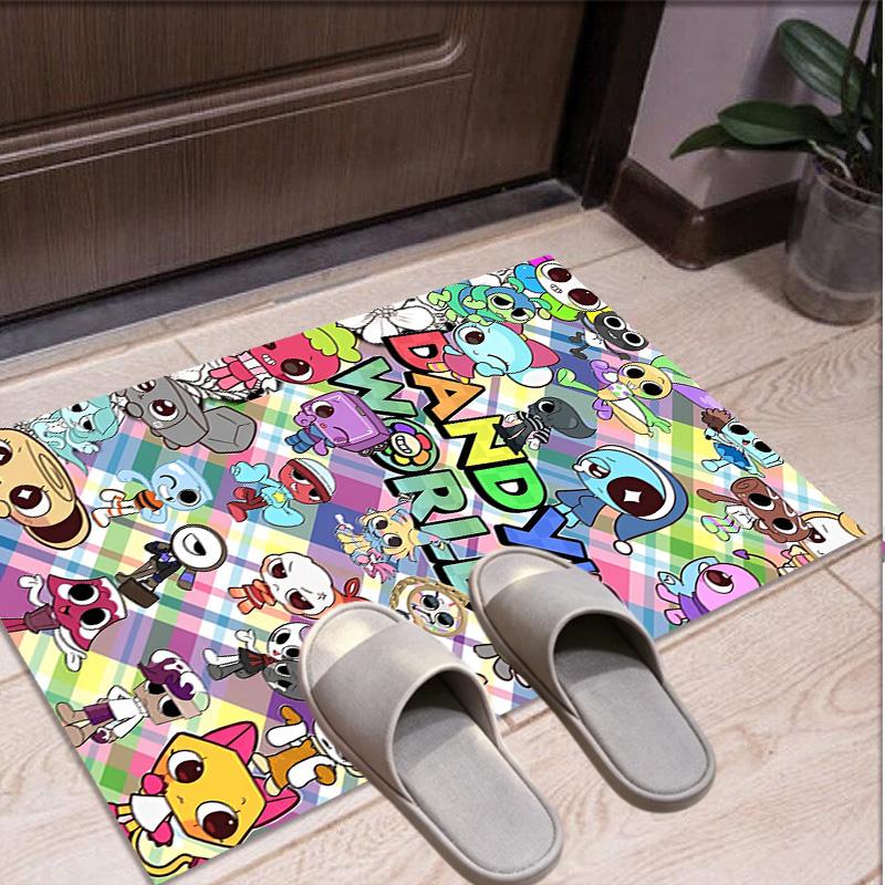 Dandy's World Pattern Rug, Indoor/Outdoor Mat, for Picnic, Gameroom, Bedroom, Office, Living Room, Home Decor Carpet, Birthday Gift