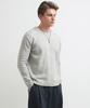 Seuteulaikeu Fine Blend Classic Crew Neck Knit (Light Grey)