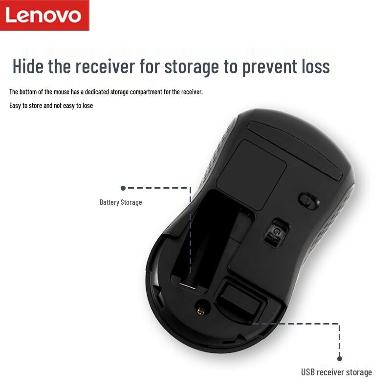 Lenovo MK23Lite Wireless Keyboard & Mouse Set
