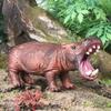 Cognitive Realistic Hippopotamus Model Toy for Early Childhood Education - Desktop Ornament, Children's Day Gift