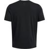 Under Armour Meridian Solid Fashion Versatile Comfortable Crew Neck Short Sleeve T-Shirt Men Tops Black 1386973-001