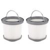 2 PCS Handheld Vacuum Cleaner Filter Accessory For Black&Decker PV1210/PV1020L/PD11420L