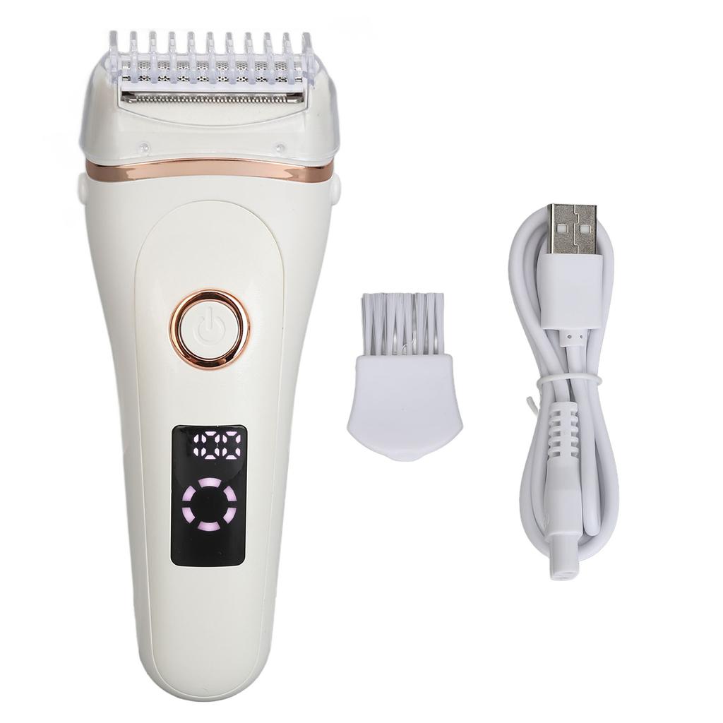 Electric Bikini Trimmer Wet Dry Compact Multi Functional Digital Hair Removal Epilator for Women