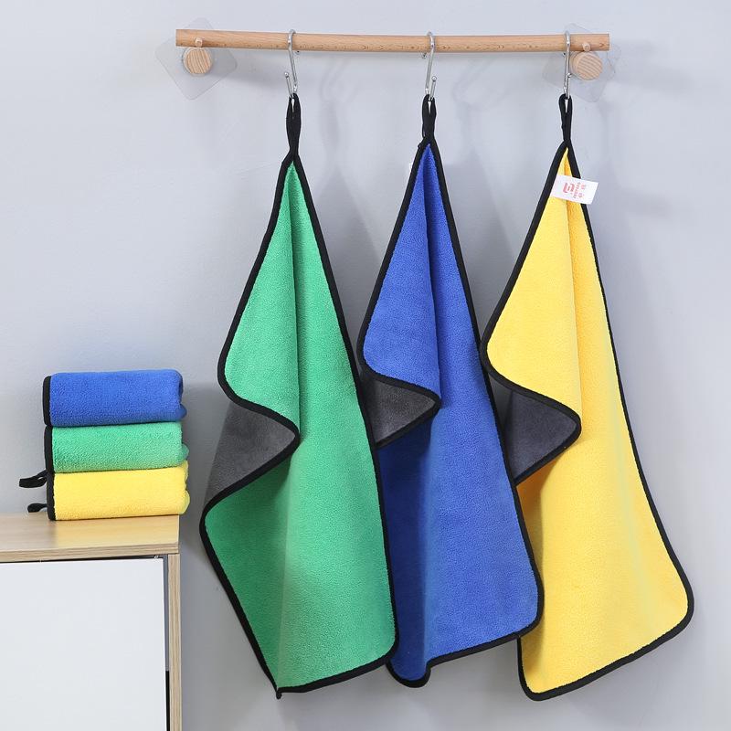 Lint-Free Absorbent Car Washing Towel for Glass and General Use