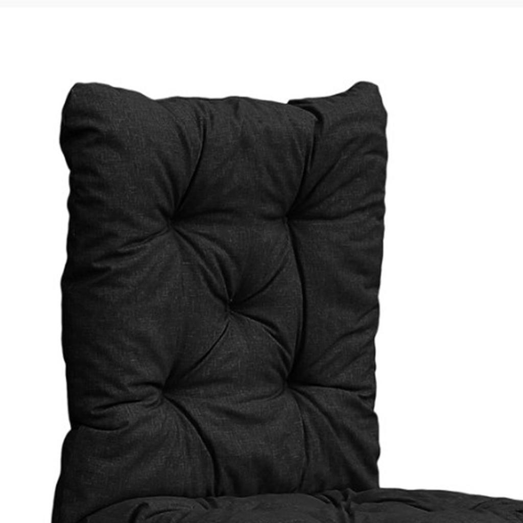 Gemütliches Outdoor-Schaukelstuhlkissen-Set