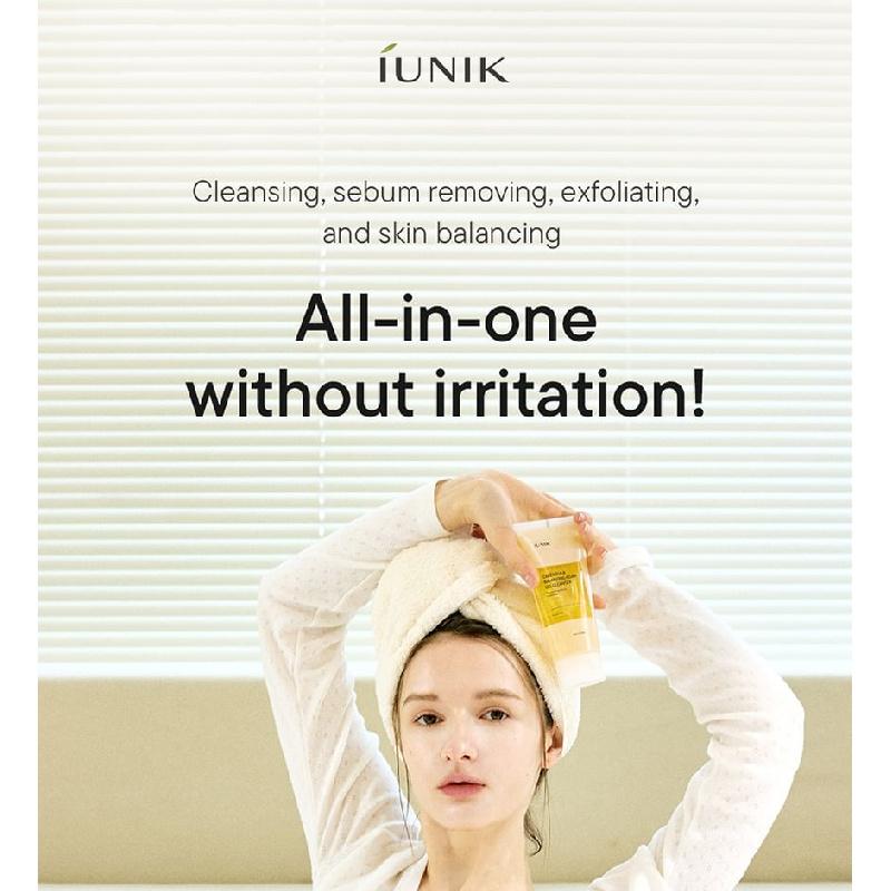 iUNIK Calendula Balancing Foam Gel Cleanser - 150ml
