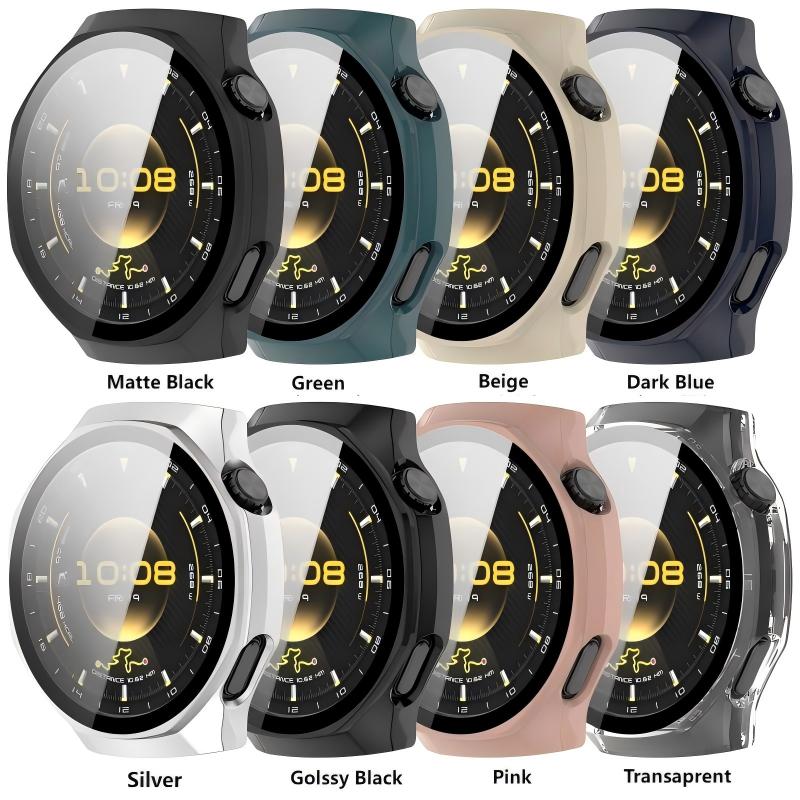 PC +Tempered Glass Case for Huawei Watch GT6 Pro 46mm Screen Protector Bumper for Watch GT 6 Pro 46mm Protective Accessores