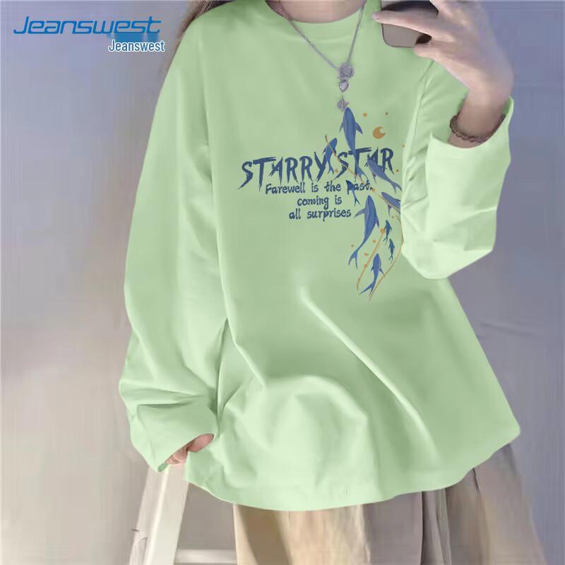 Jeanswest Women s Pure Cotton Long-Sleeve T-Shirt XL