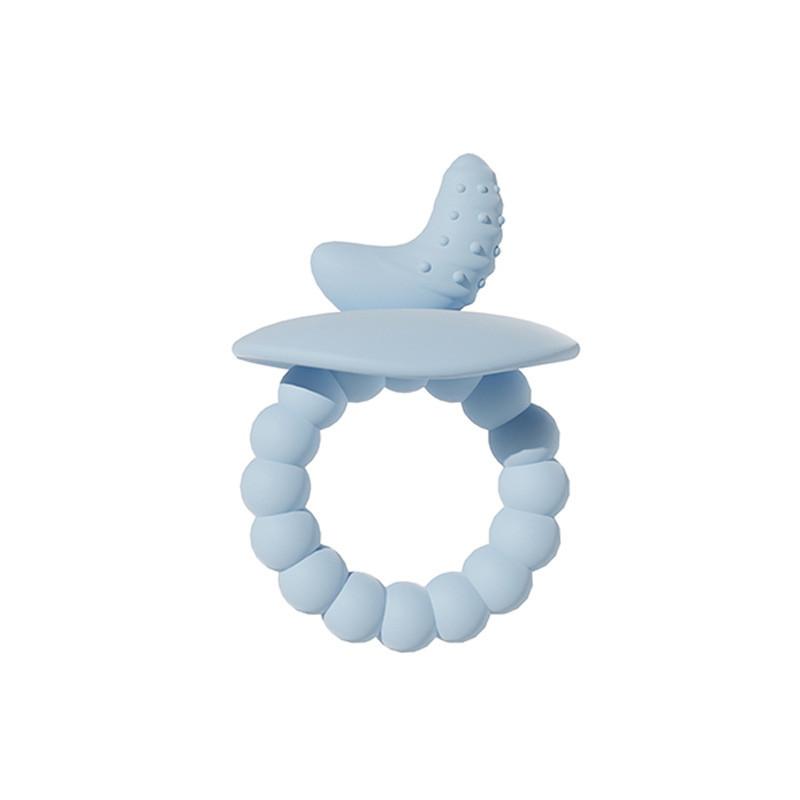Baby Silicone Teething Toy With Foodgrade Material For Newborns And Infants