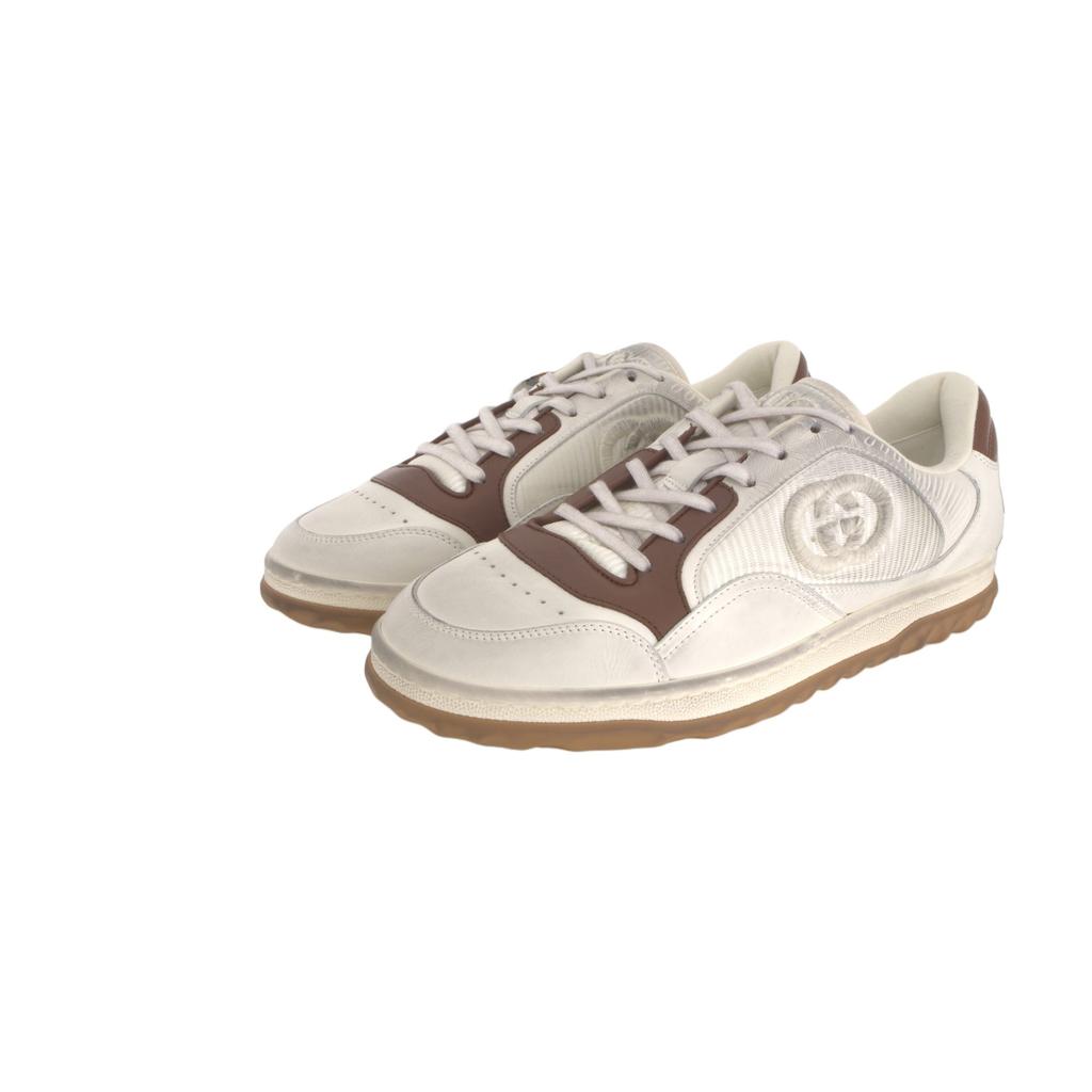 Gucci MAC80 Sneaker 'Off White Brown' 741656 AAB79 9155