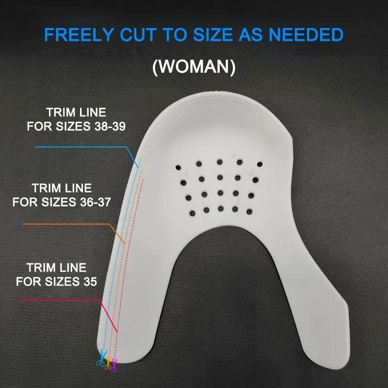 Shoe Crease Protectors Anti-wrinkle Lightweight Shoe Shield Inserts Protector for Sneakers Crack Toe Cap Support Shoe Stretcher