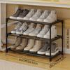 High Quality1pc Multi Tier Shoe Rack Minimalist, 3 Tiers Home Storage & Organization Durable Shelf Shoe Storage Rack, Easy To Assemble Shoe Storage