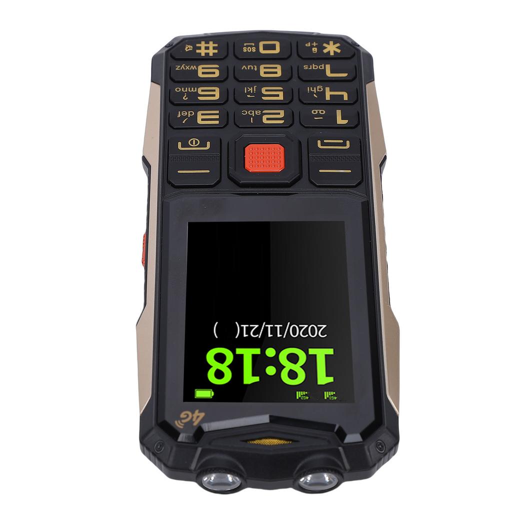 Unlocked Senior Cell Phone 2.4 Inch Large Screen 4G LTE Senior Mobile Phone with SOS MP3 Call SMS Function Internet
