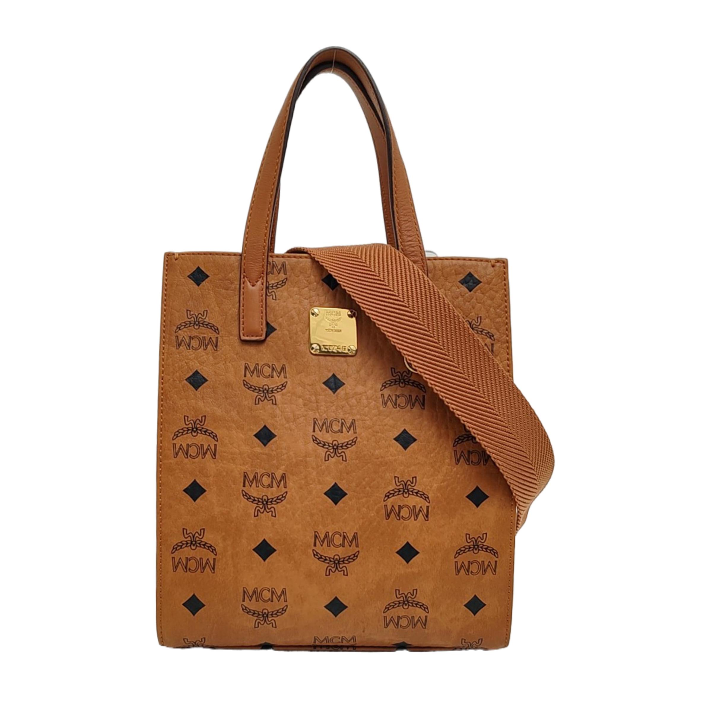 [Pre-Owned] Klassik Visetos Leather Trim Mini Tote Bag - Good #OA87MK ONE SIZE