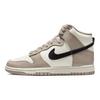 Nike Dunk High Pietra Fossile Sneakers da Donna Crema Nero Vela DD1869-200